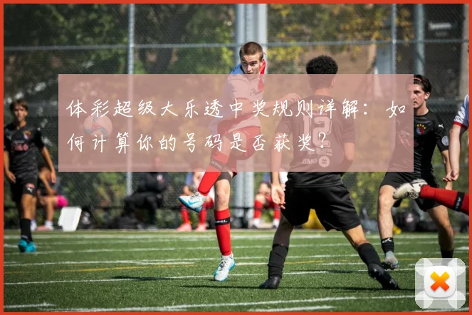 体彩超级大乐透中奖规则详解：如何计算你的号码是否获奖？